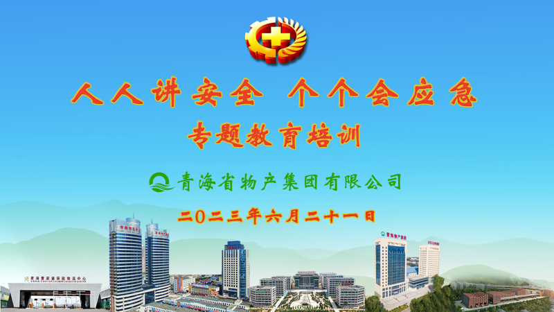 提高安全管理水平 落實(shí)全員安全責(zé)任&mdash;&mdash;集團(tuán)安委會(huì)舉辦2023年&ldquo;人人講安全，個(gè)個(gè)會(huì)應(yīng)急&rdquo;專題教育培訓(xùn)