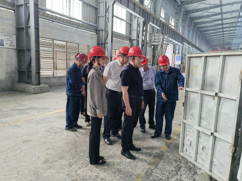 省國資委黨委書記、主任姜軍蒞臨物產工投公司調研