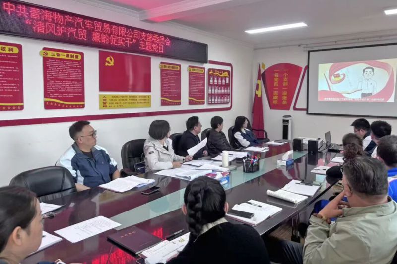 汽貿(mào)公司黨支部舉辦主題黨日活動(dòng)