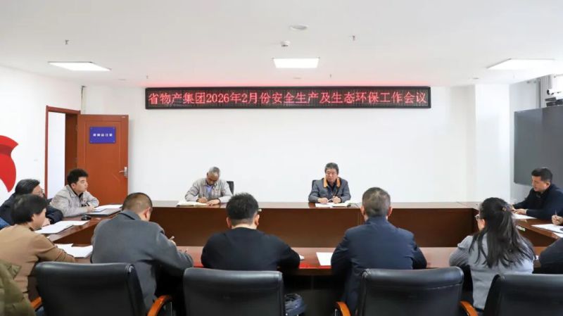 集團(tuán)召開2月份安全生產(chǎn)及生態(tài)環(huán)保工作會議
