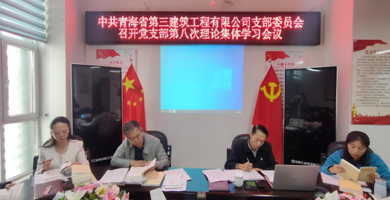 三建公司黨支部召開第八次理論集體學習會 ----集團黨委委員、紀委書記講主題教育專題黨課